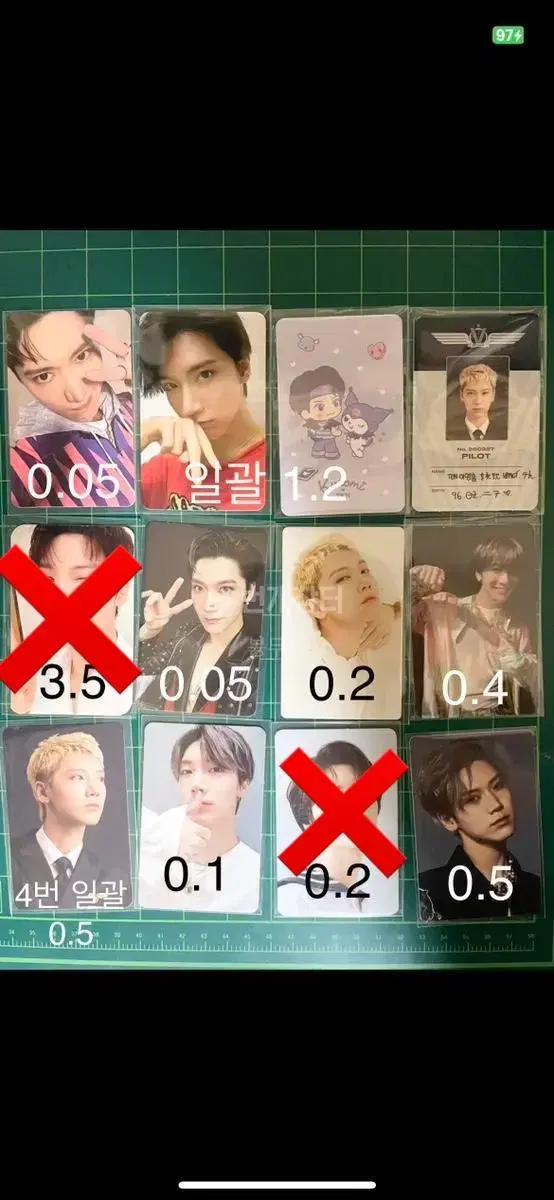 NCT WAYV SUPERM ten photocard sell (price listed only)