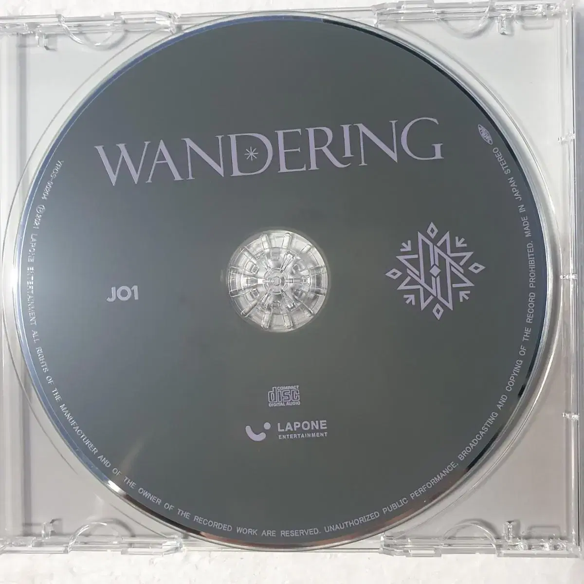 JO1 제이오원 WANDERING 일본 싱글 CD 중고