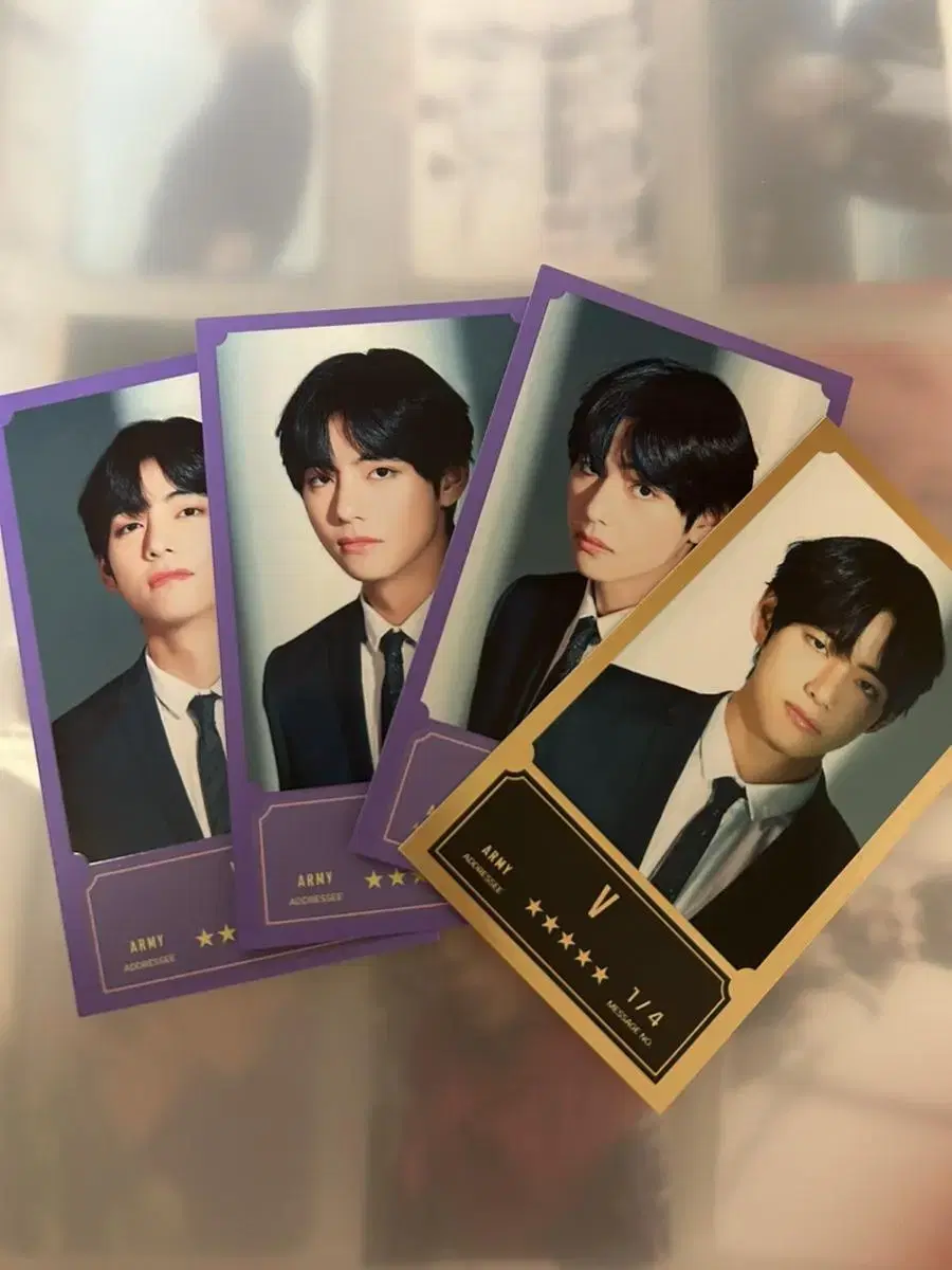 Bangtan bangkorn message card