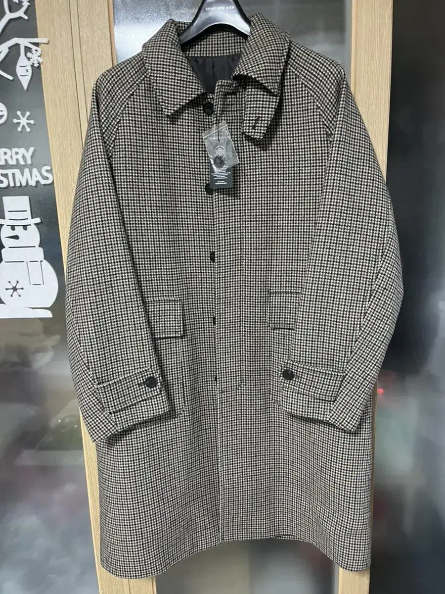 Balmacan coat in Spao overcoat