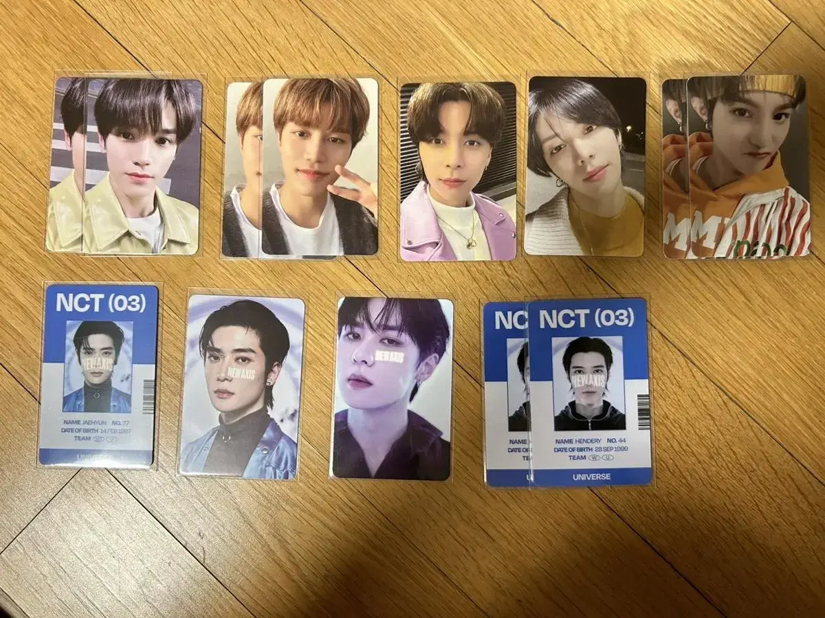 Universe Random Pack jaehyun taeyong taeil johnny yuta yangyang kun Hendery