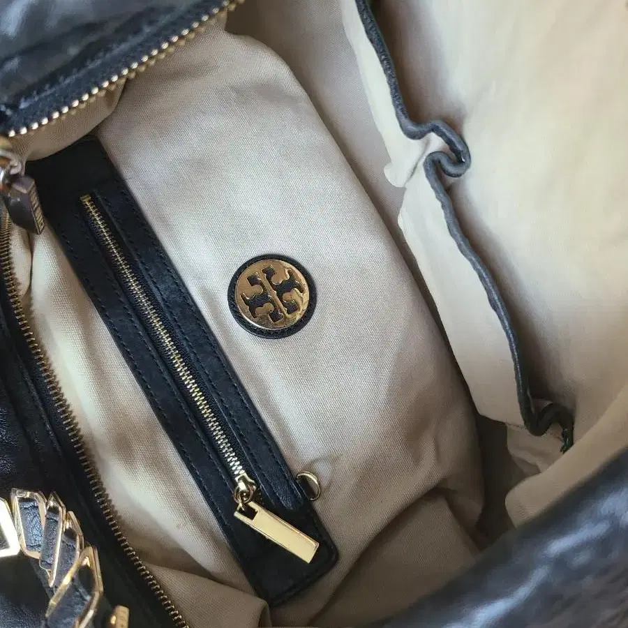 토리버치 가죽 호보백 tory burch