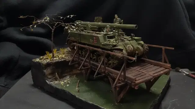 1/35 M-12 155mm 프라모델 디오라마 판매합니다