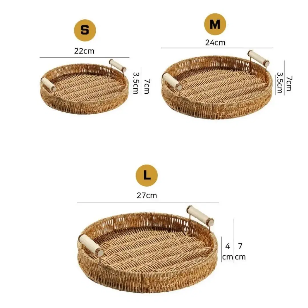 내추럴 라탄 수납 바구니 대형 뚜껑 정리 사각 바스켓 인형 소품 보관함