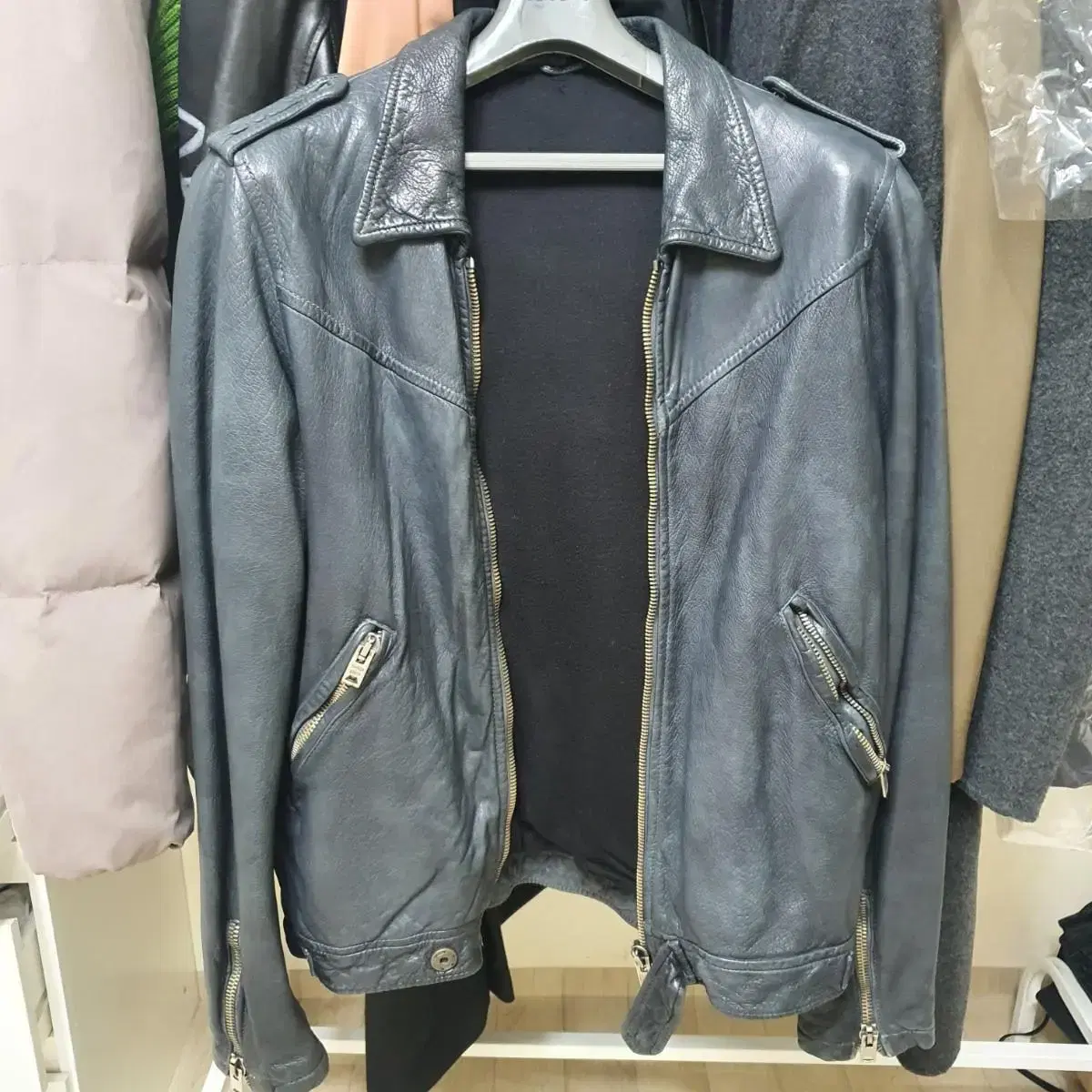 Giorgio Brato leather jacket size 46