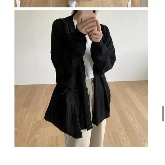 어리틀빗 daily wool boxy cardigan 가디건