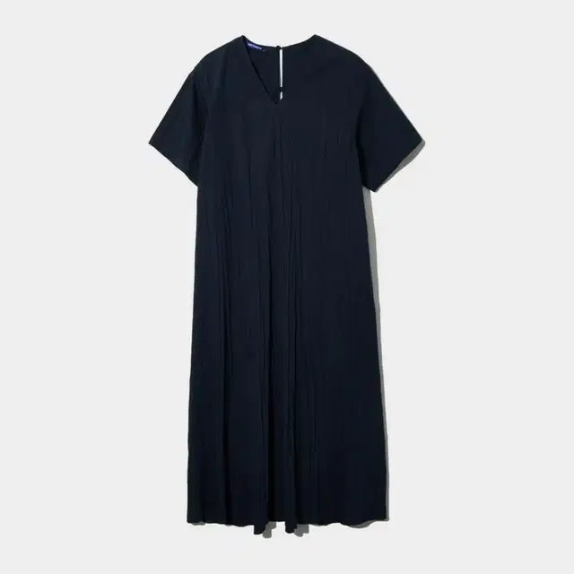 Neithers 네이더스 Wrinkled maxi dress navy