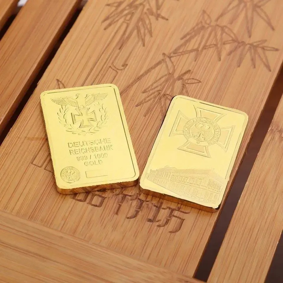 NEW 28.35g 골드 도금 바 독일 GP Gold 24K 1온스 금