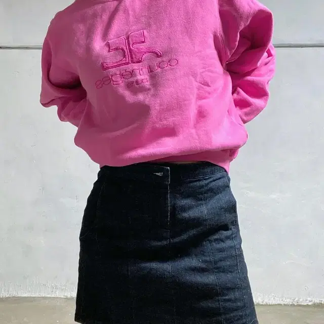 helmut lang denim skirts