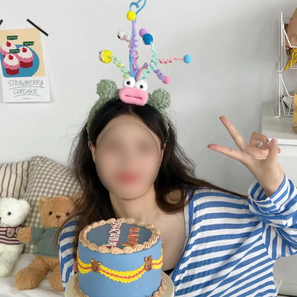 대환장 파티 머리띠 생일 해피버스데이 축하 기념 퍼니