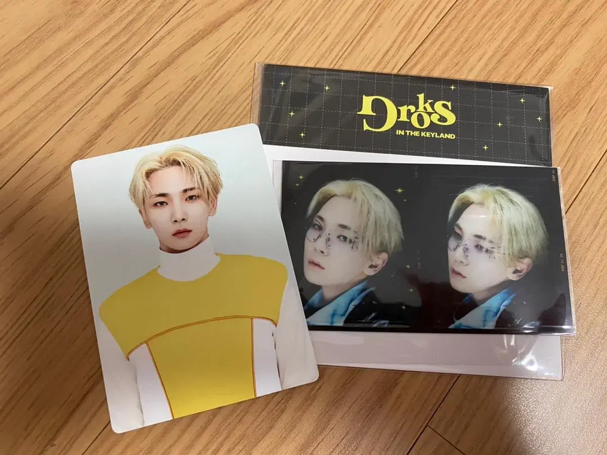 Shinee key Gibeom special ID photocard Components