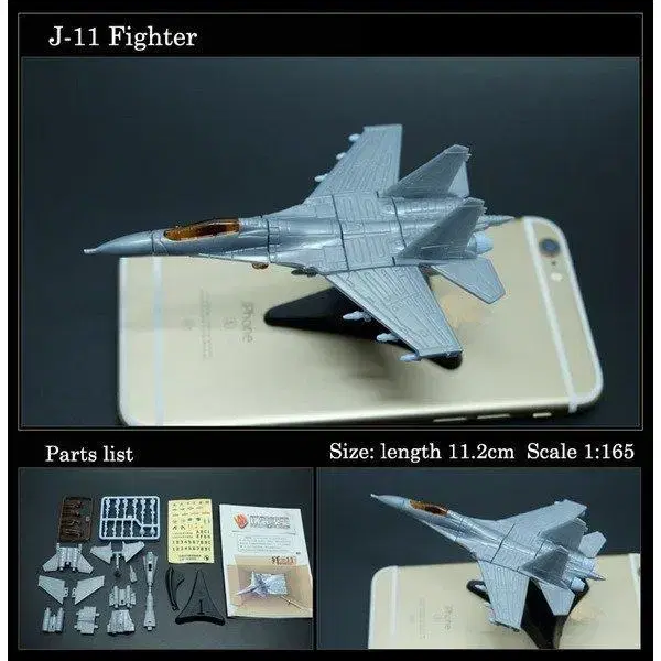 새 SU-27 비행기 프라모델 4D 조립 장난감 피규어 블럭 레고 두뇌