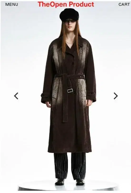 OpenWay and the OpenProduct Golden trench coat, size 1