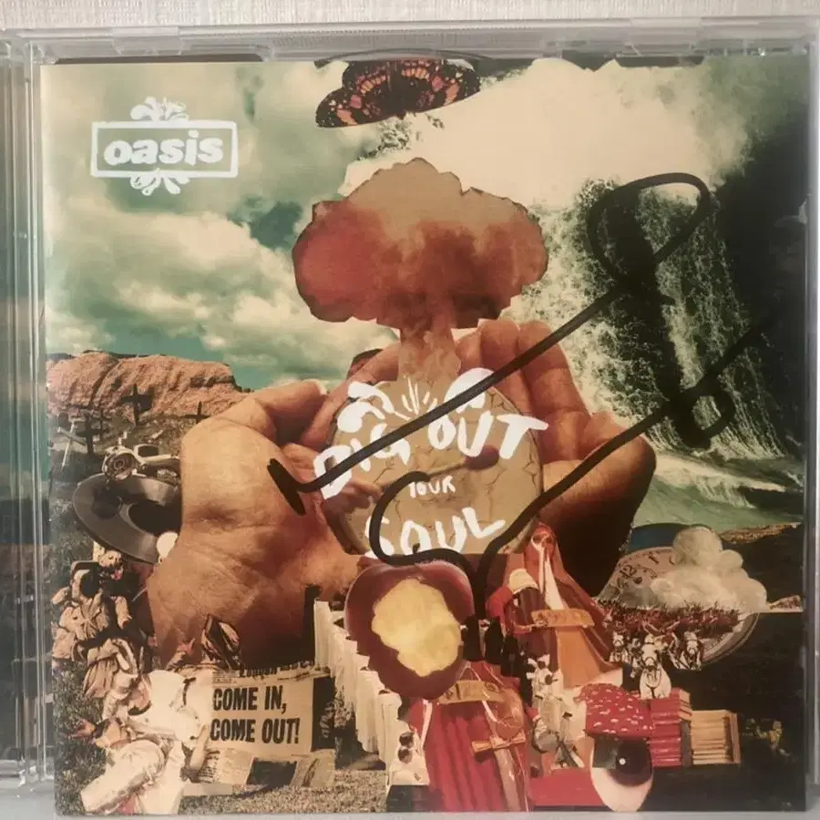 오아시스 Oasis-Dig Out Your Soul 노엘싸인CD