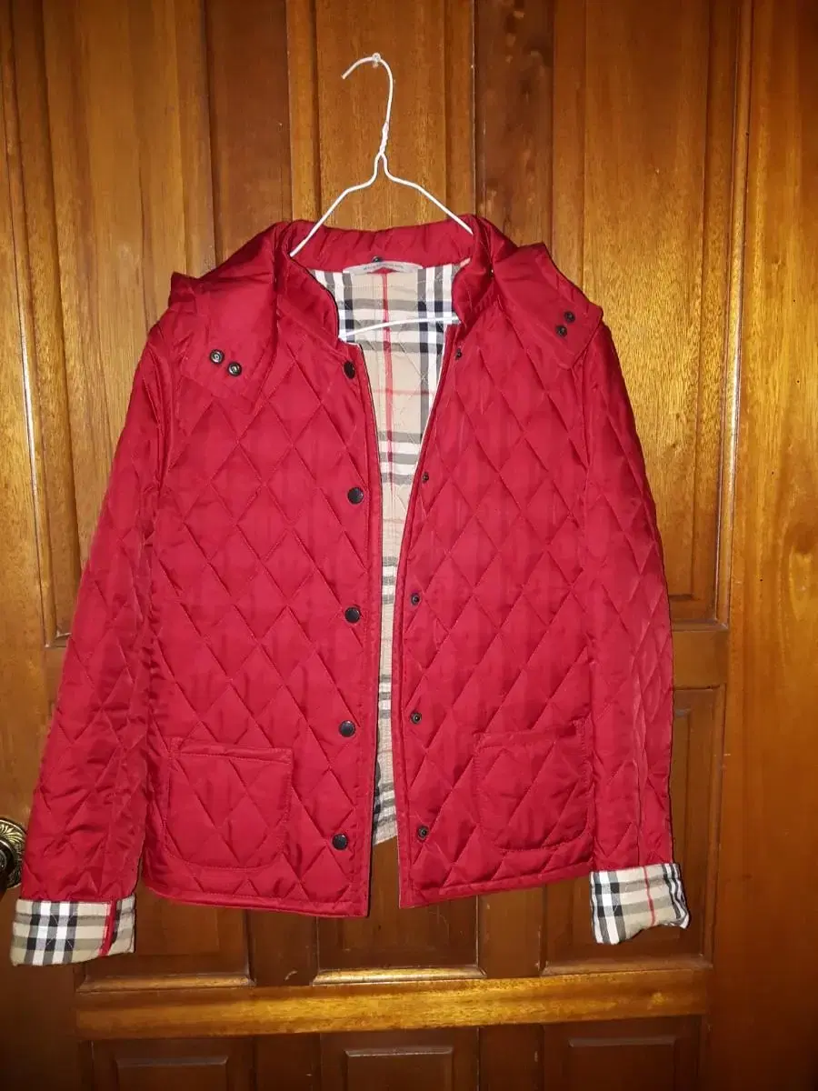 Genuine Burberry Quilted Quilted Jacket No. 55 Small