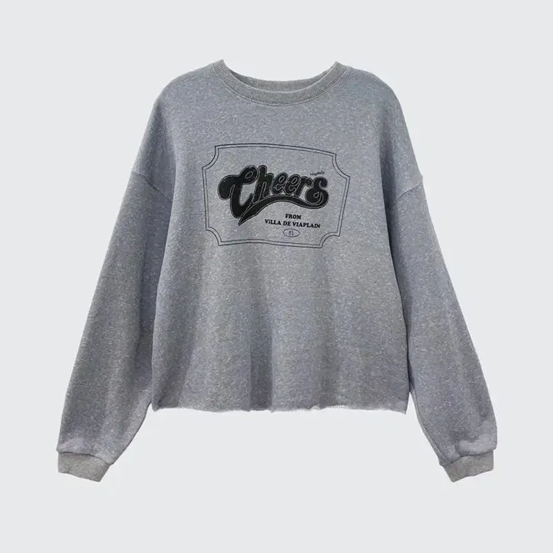 비아플레인 맨투맨 CHEERS SWEAT SHIRT