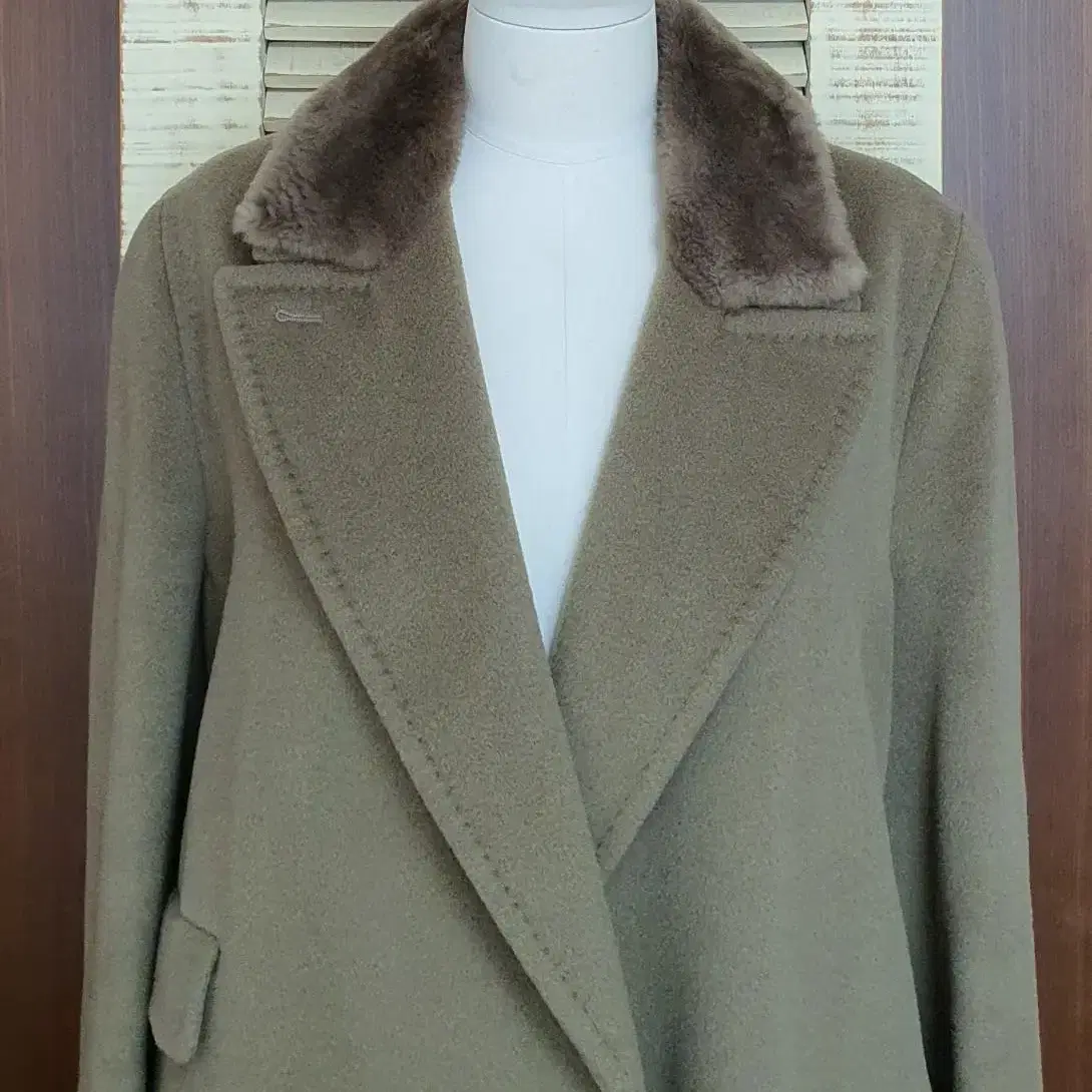 Max Mara 막스 마라 퍼카라 캐시미어 울 코트