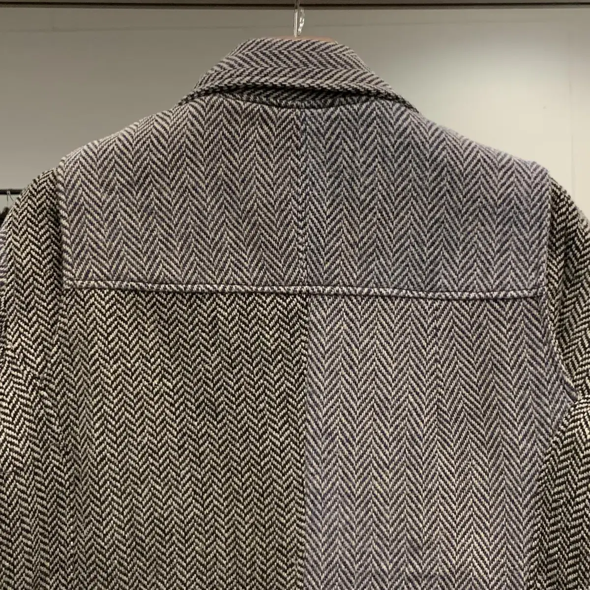 harris tweed 해리스트위드 리메이크 라이더 자켓