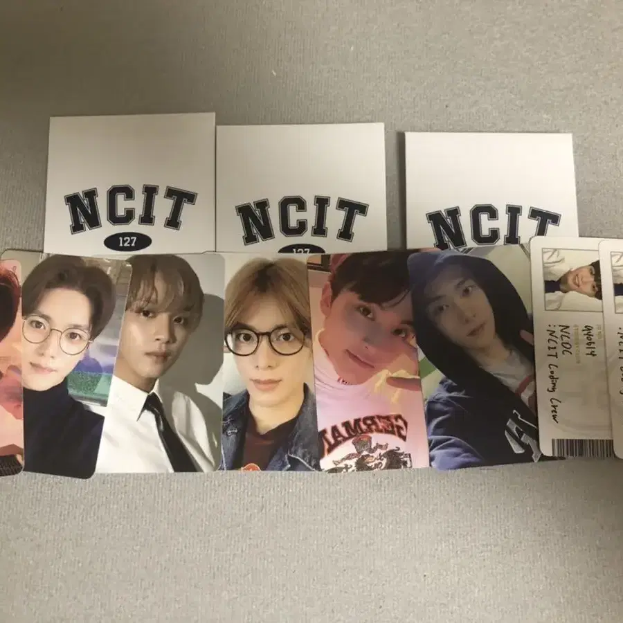 nct127 ncit 포카세트 양도 재현해찬마크태용태일유타