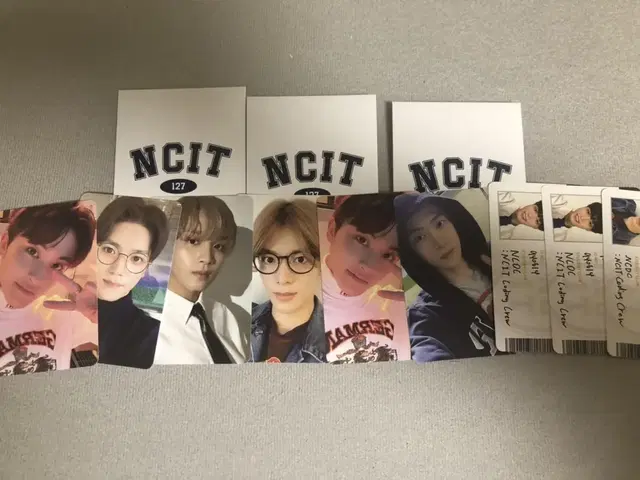 nct127 ncit 포카세트 양도 재현해찬마크태용태일유타