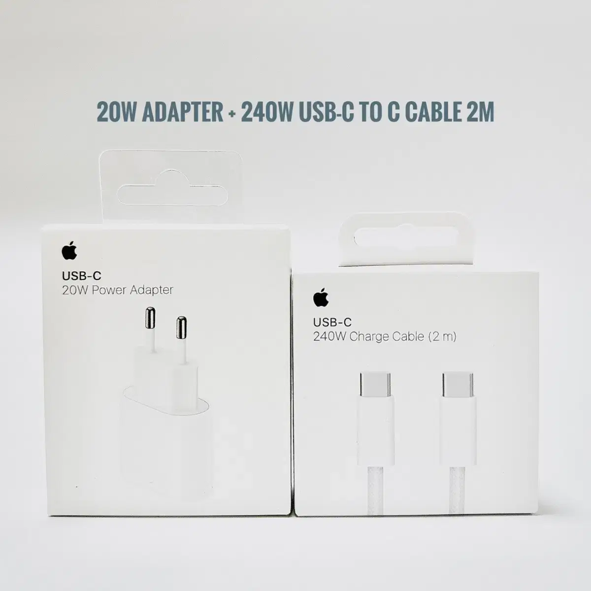 [2M세트] 20W ADAPTER + 240W USB-C TO C 2M