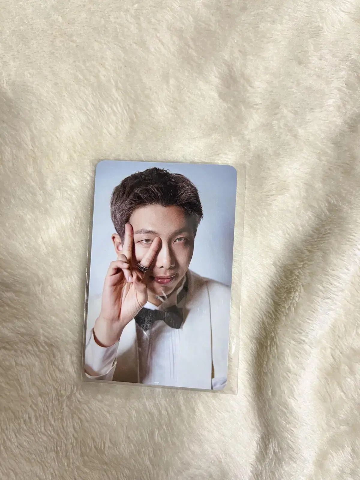 Bangtan Duffact China Nam Jun RM Photocard