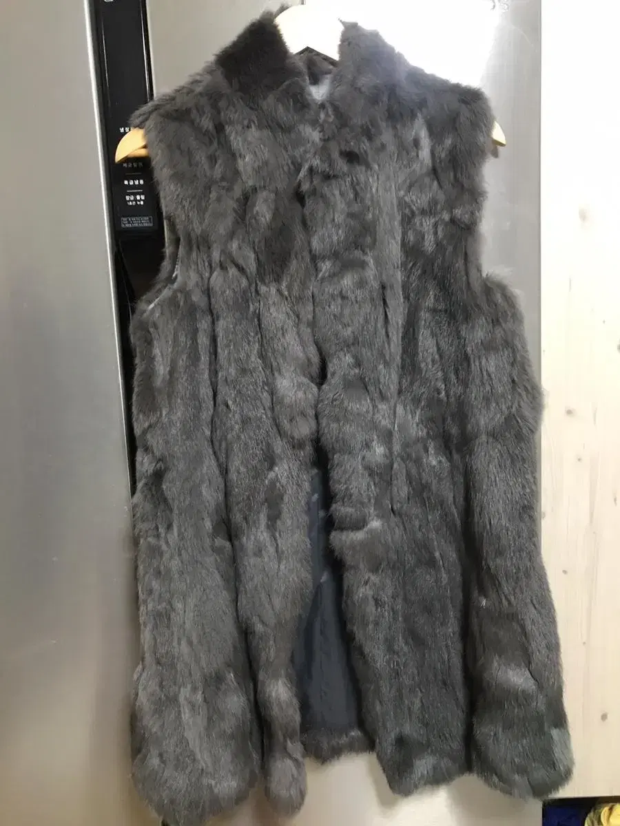 Fur vest size 66