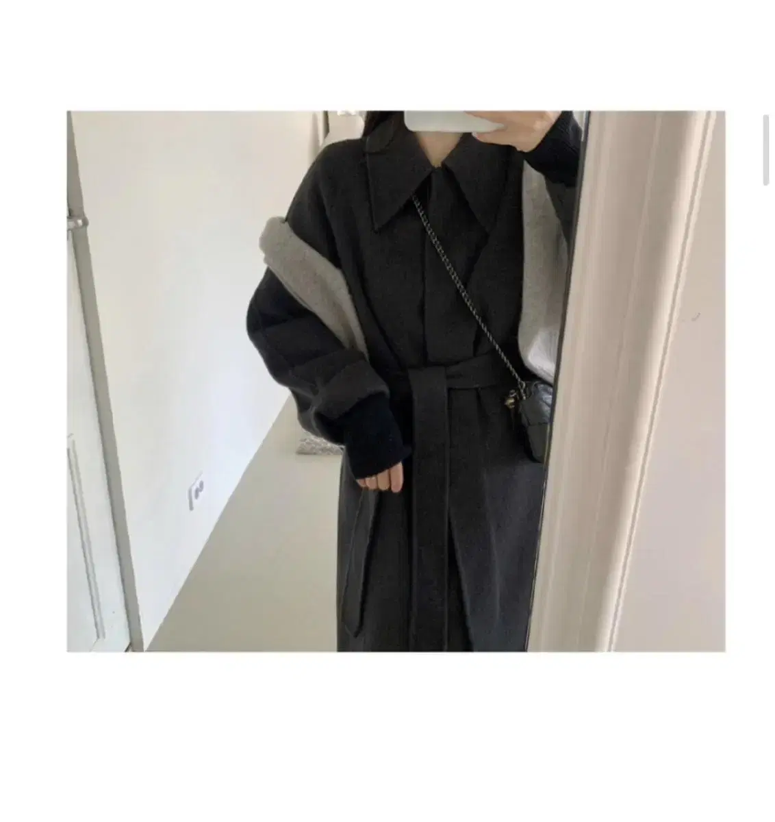 Woolen handmade coat