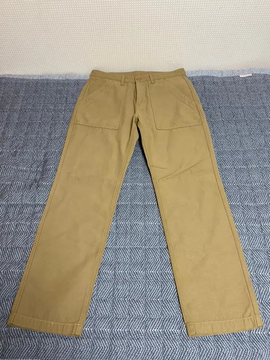 New Bonded Beige Cotton Pants Waist 32 inches