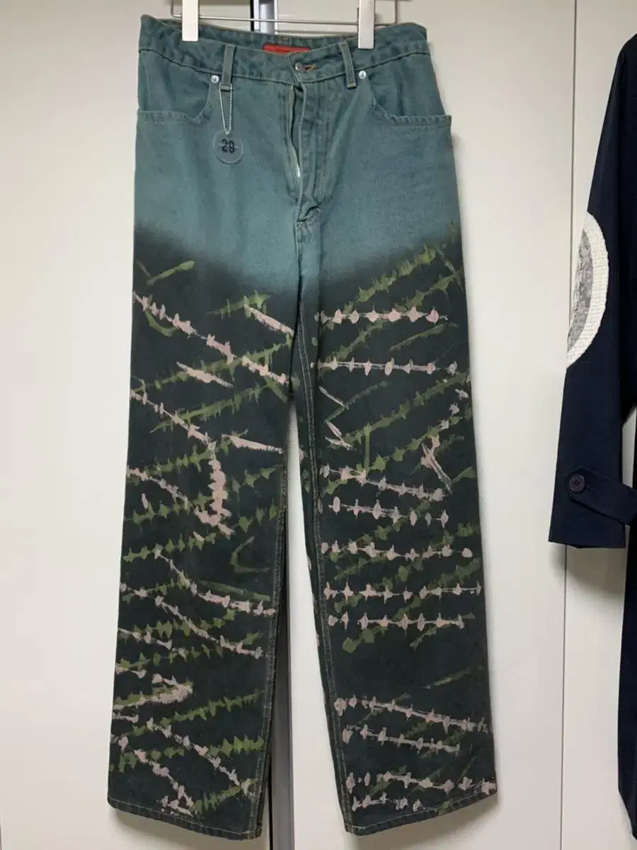 Eckhausrata Tie-Dye Denim Pants 29