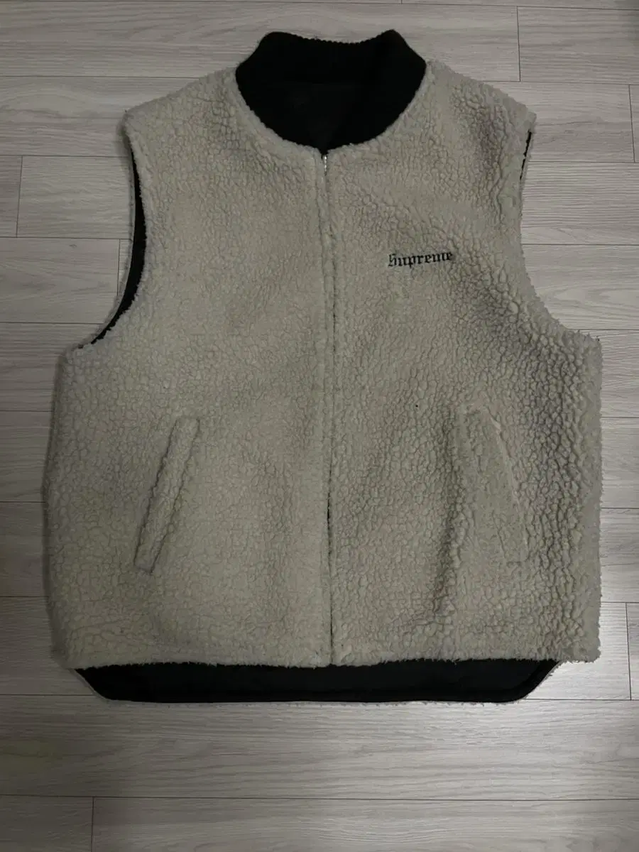 Supreme Reversible Sherpa Vest