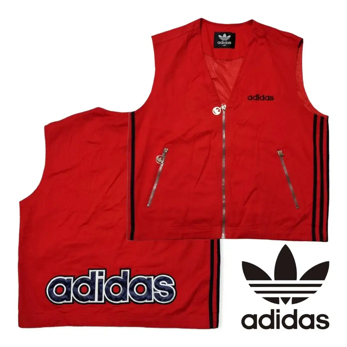 90s AdidasAdidasVest AdidasWindbreaker AdidasOldschoolVikingsVintage Zeustrade