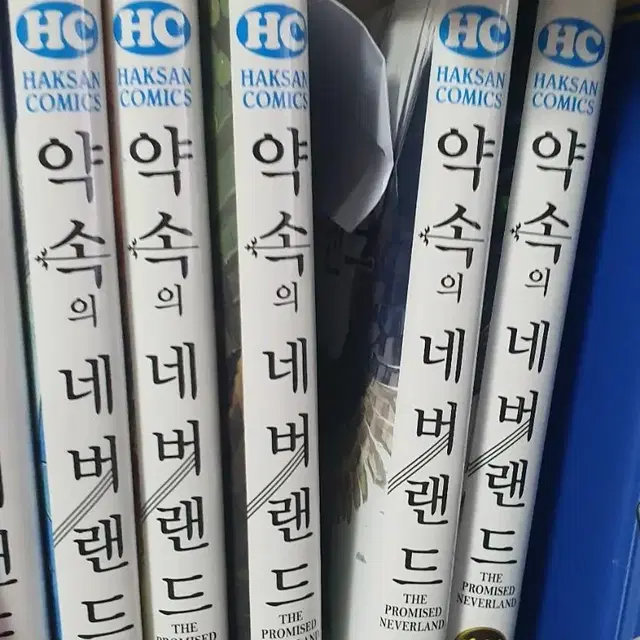 약속의 네버랜드 만화책