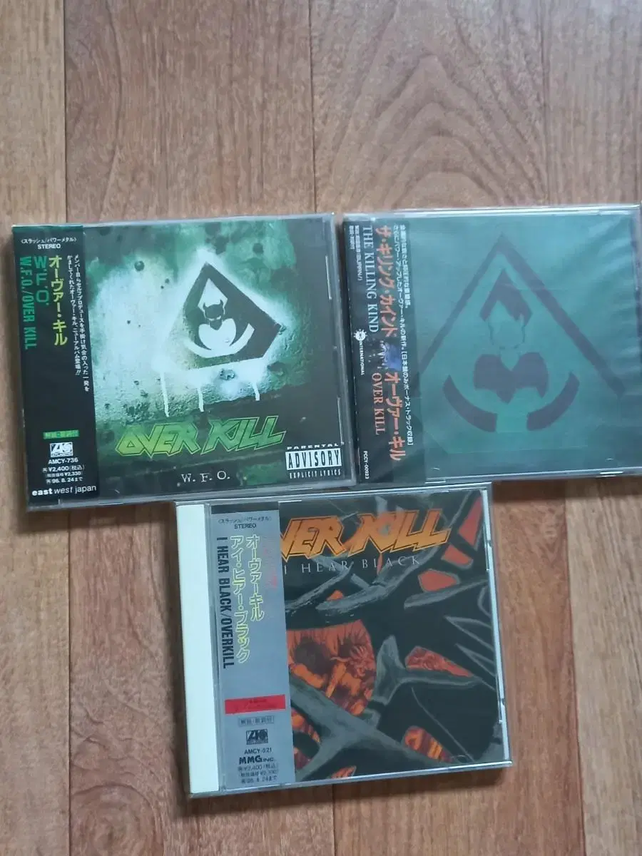 overkill cd 오버킬 일본반 시디