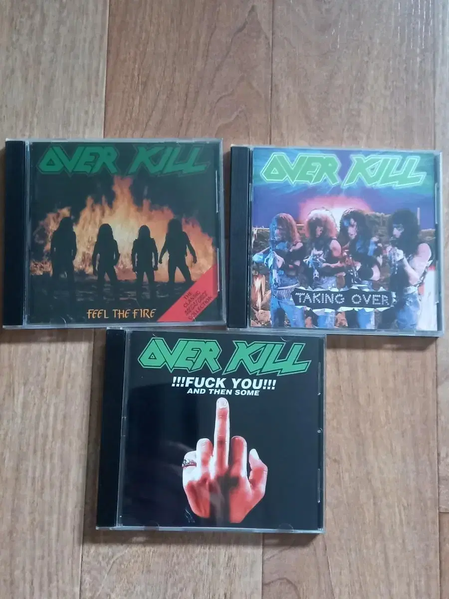 overkill 오버킬 수입 시디