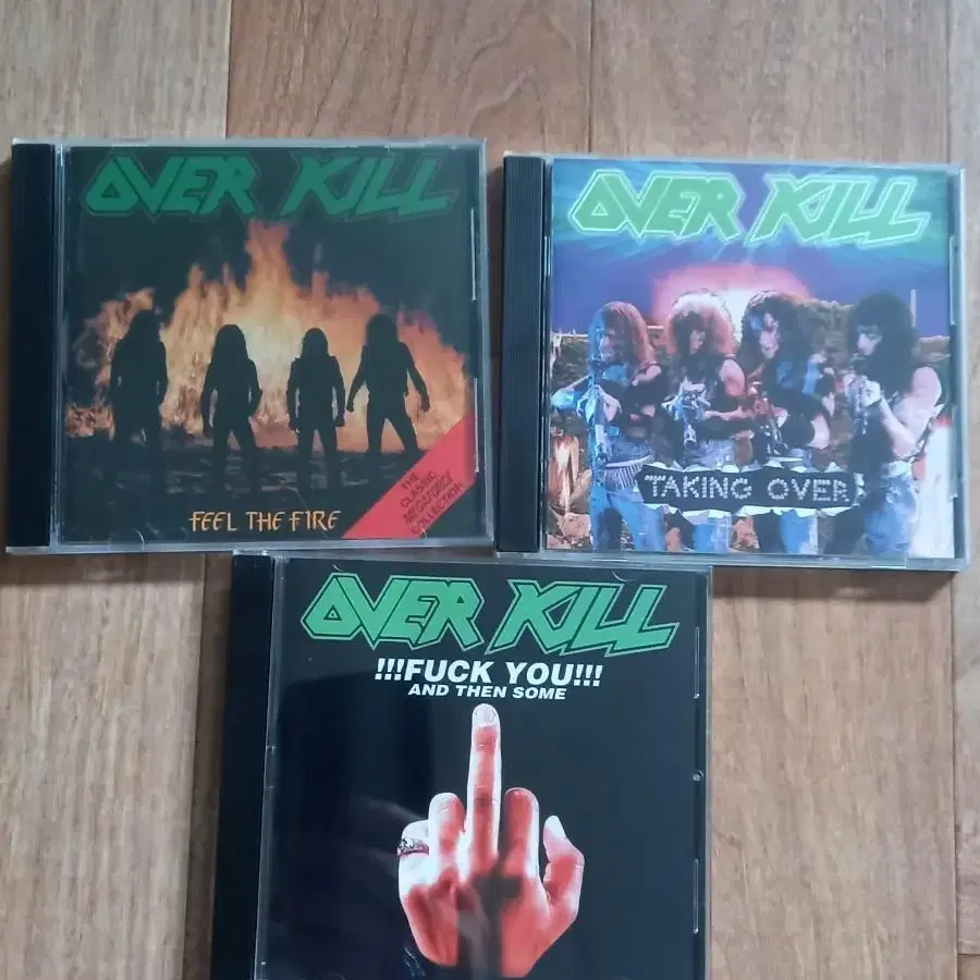 overkill cd 오버킬 수입 시디