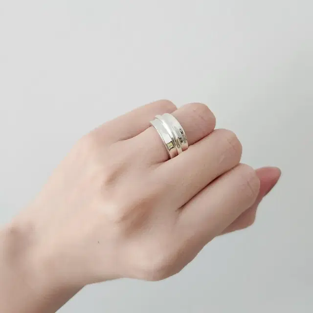 퓨어블랙스튜디오 CREST RING 실버반지