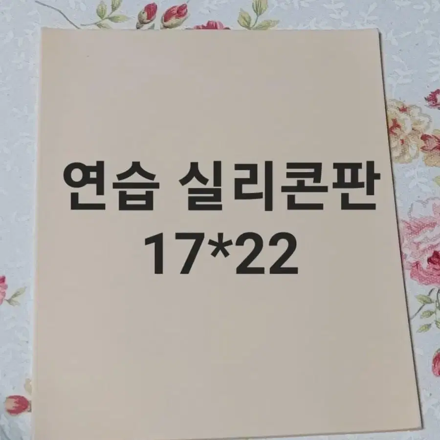 연습실리콘판 17X22cm 반영구연습판 실제 피부 양면 엠보눈썹연습판