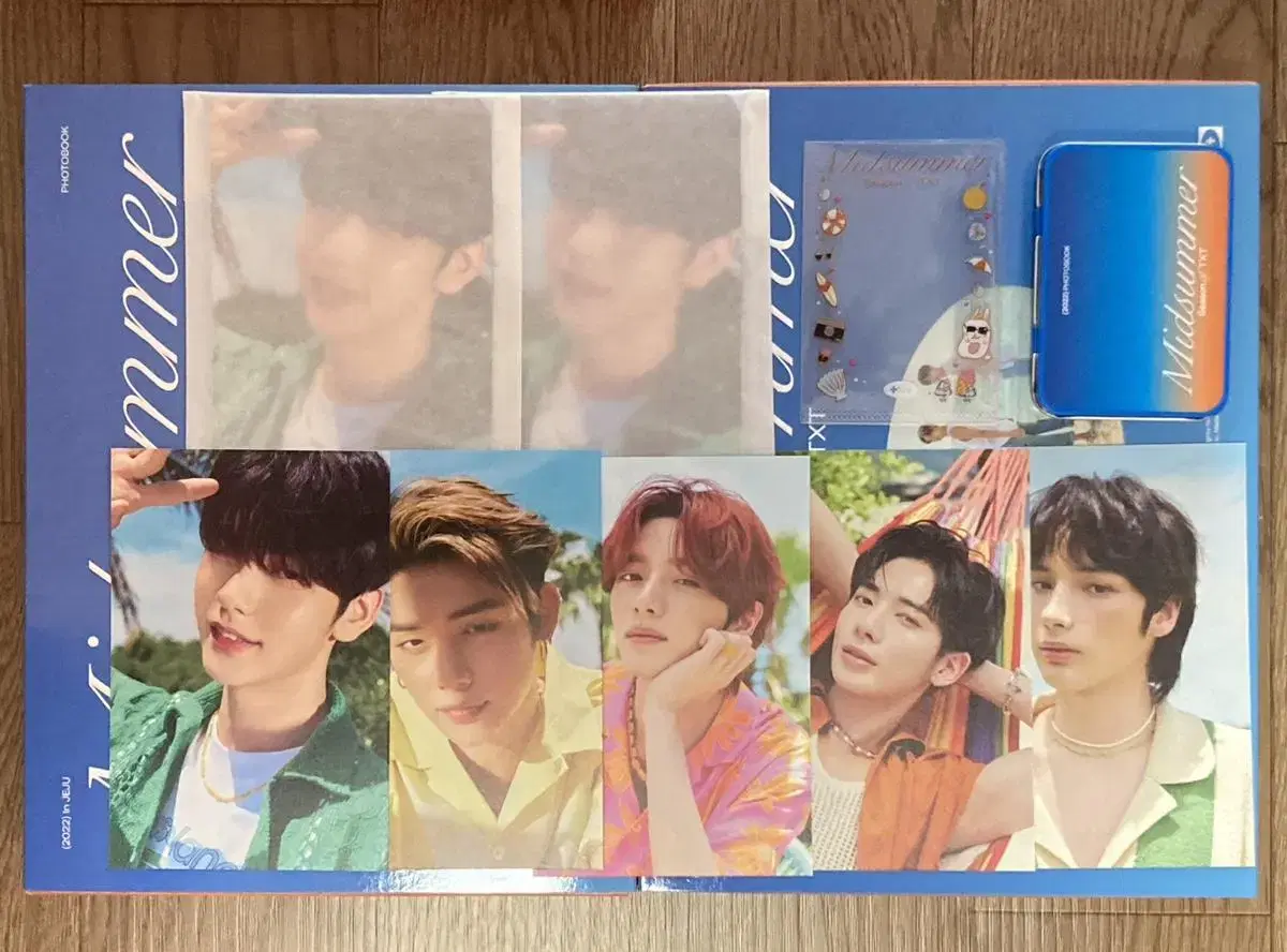 Midsummer Postcard Set Mini L-Holder Tin Case txt photobook txt