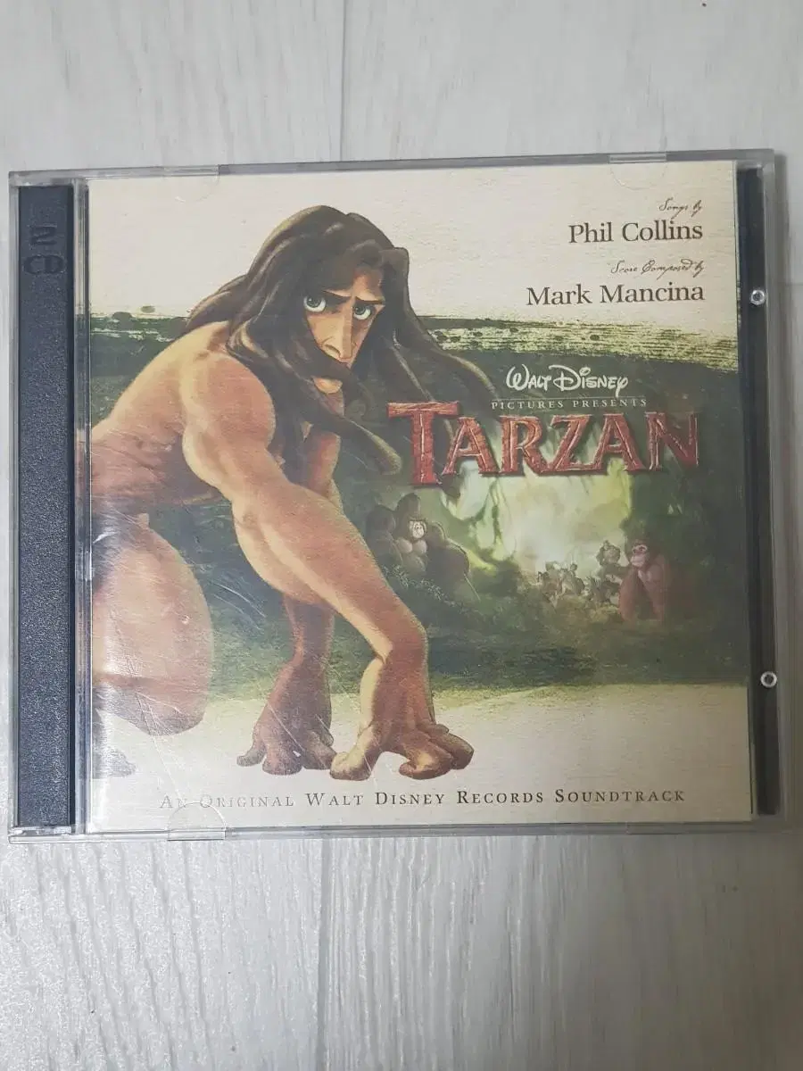 디즈니 타잔 Disney Tarzan OST 씨디 2CD 더블앨범