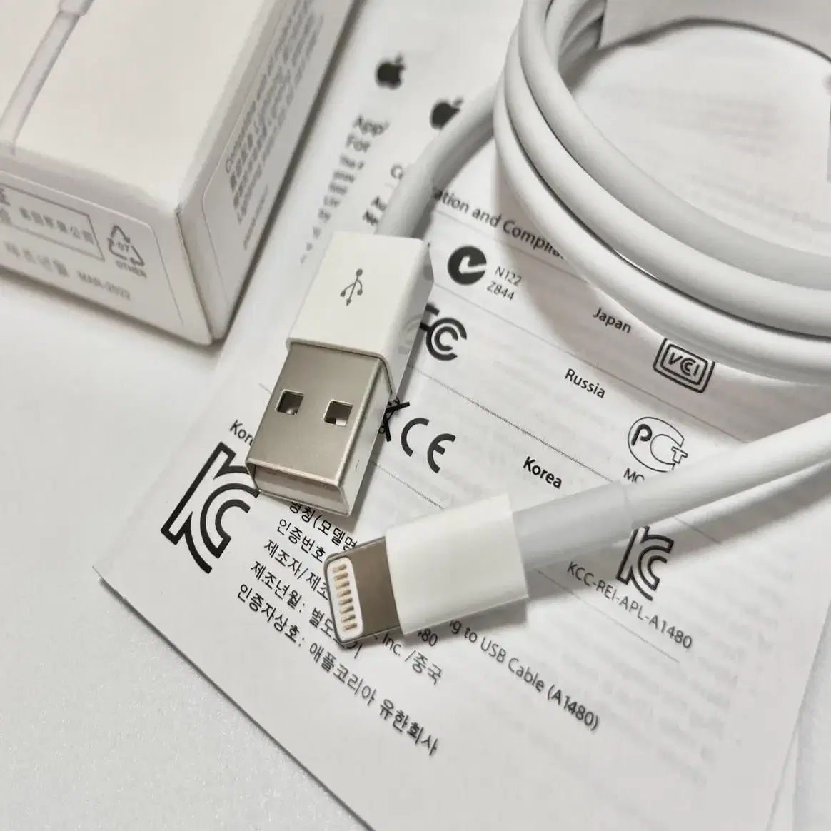 [1M 세트] /USB ADAPTER + USB TO LIGHTNING