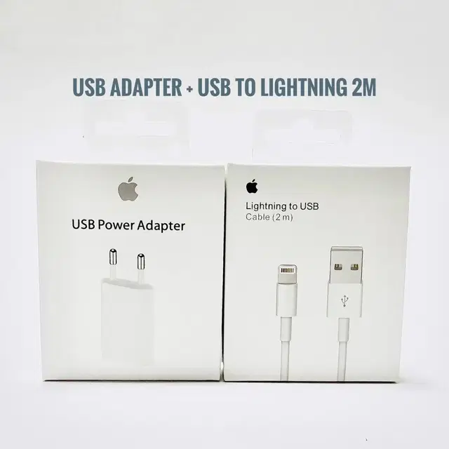 [2M 세트] USB ADAPTER + USB TO LIGHTNING