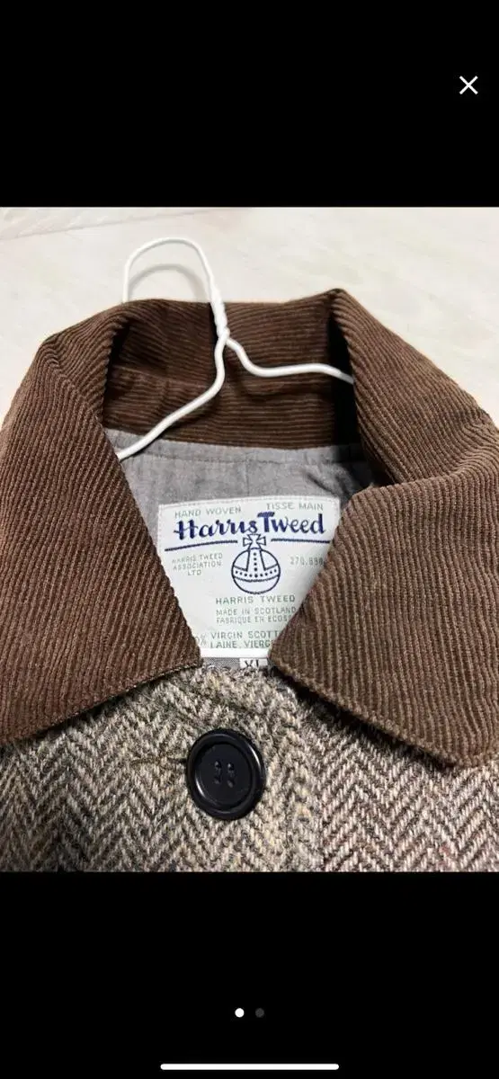 Harris Tweed 해리스트위드 롱코트