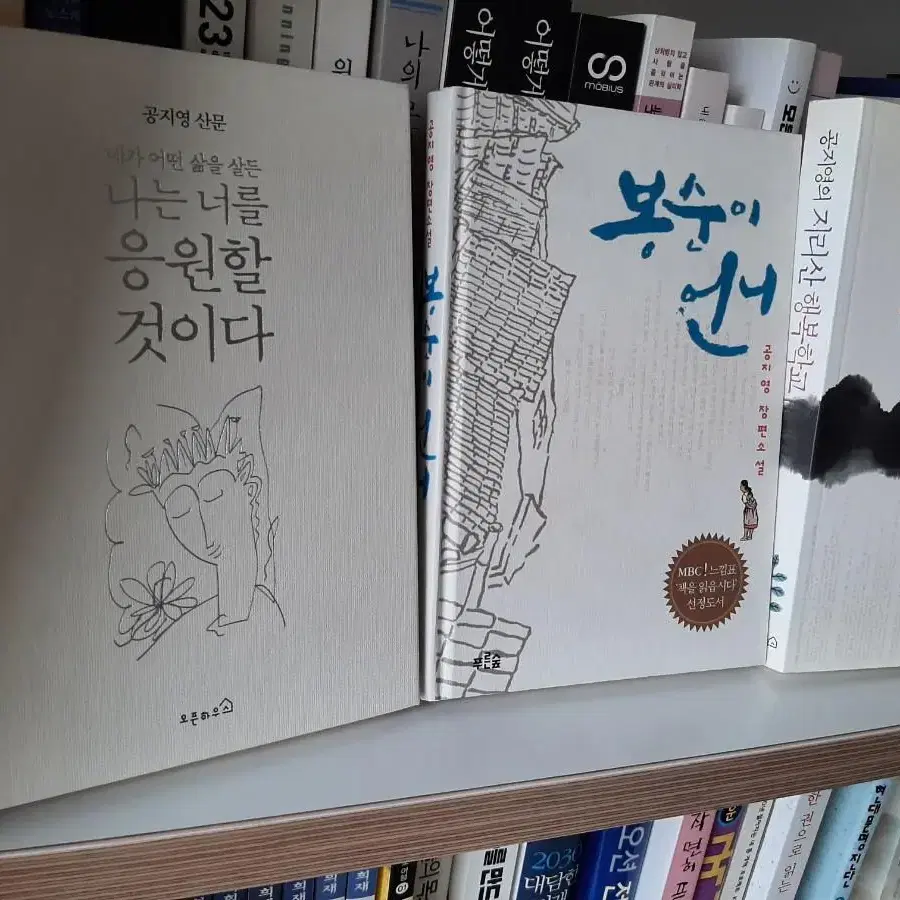 공지영 .수도원기행,지리산 행복학교 권당5000원