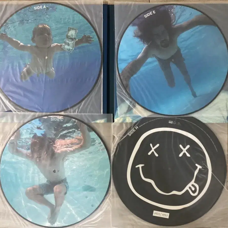 너바나-Nevermind '11 US 20주년 디럭스에디션 4LP