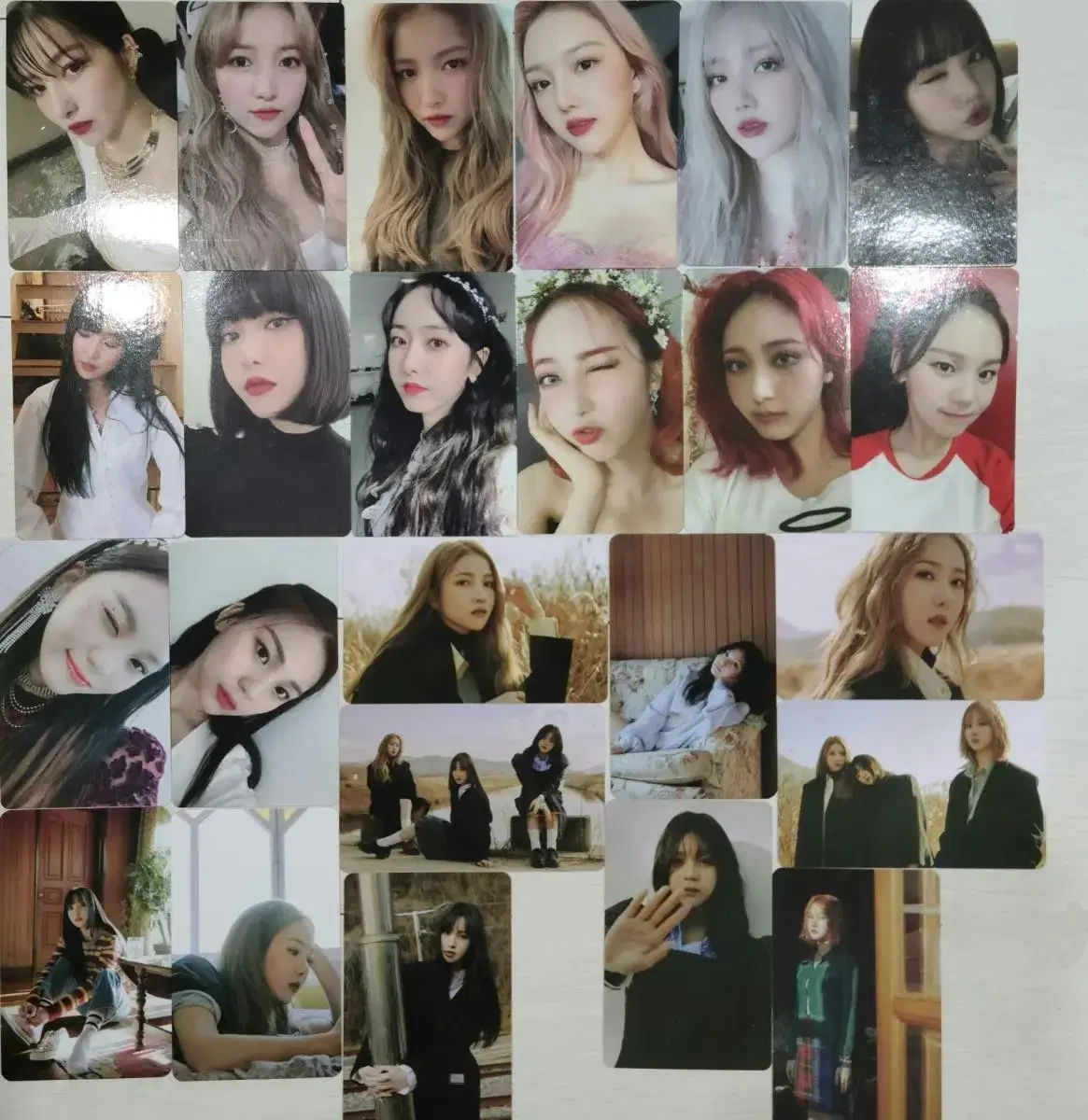 Gfriend photocard wts sowon yerin eunha yuju eunbi umji unreleased photocard