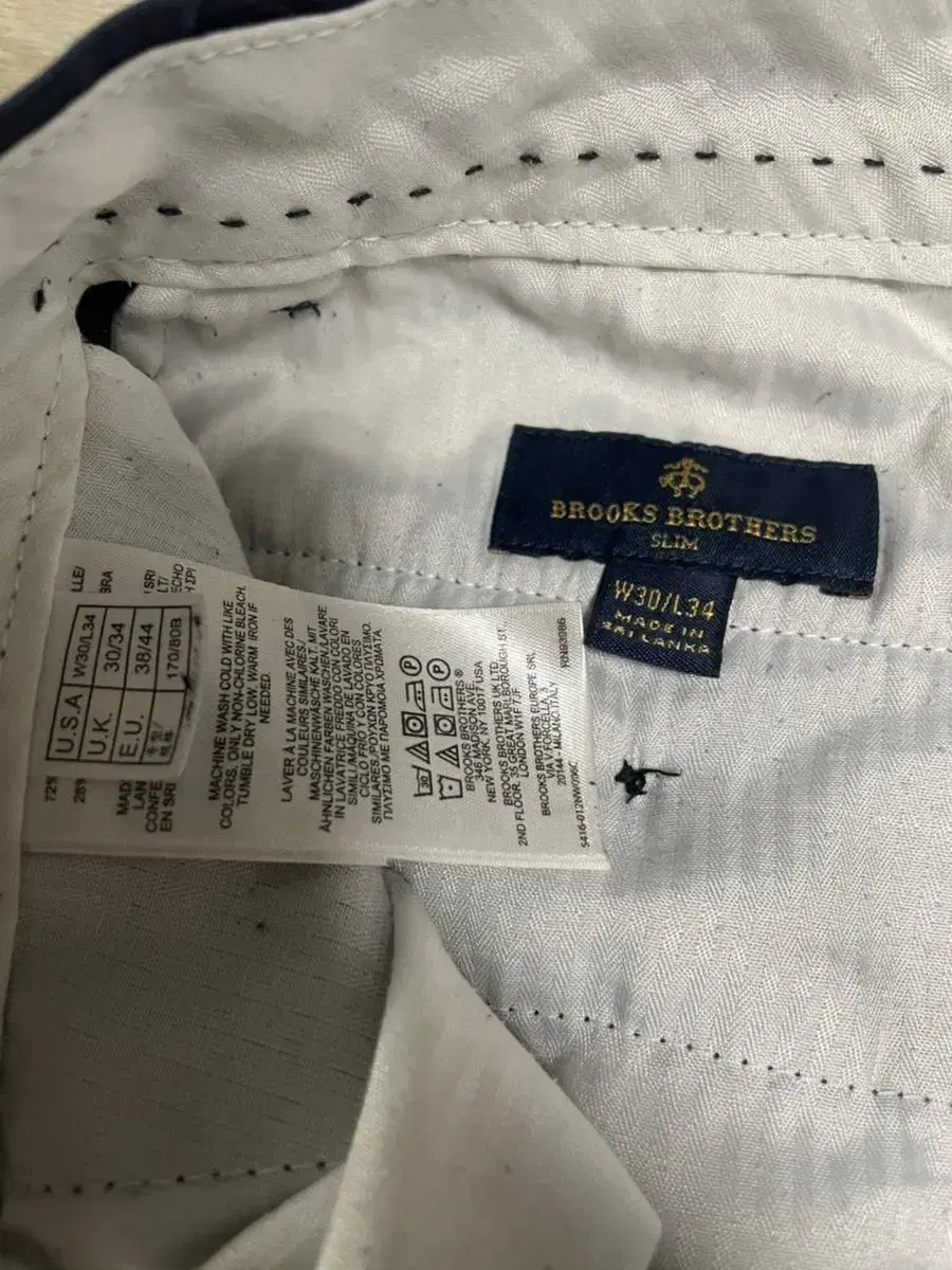 Brooks Brothers 29 linen-blend lee yeoreum (domestic version, check for stains!)