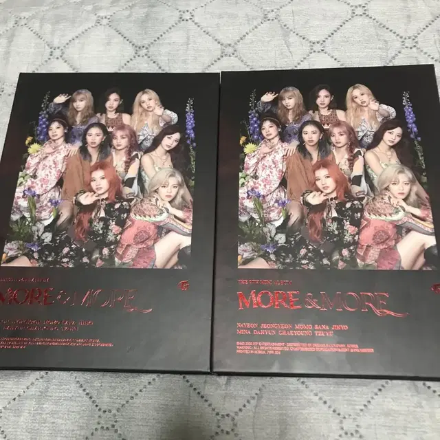 (사나,정연cd) 트와이스 Twice 9TH 미니 앨범 More&More