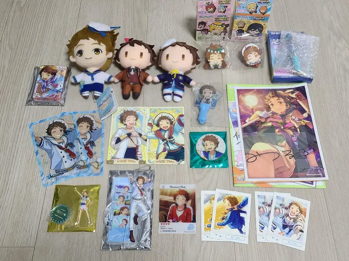 Anstar Mitsuru merchandise will be sold!