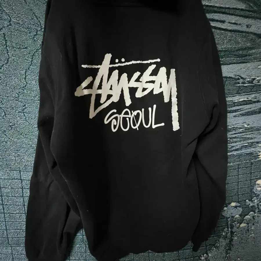 stussy 서울 후드 (L)판매